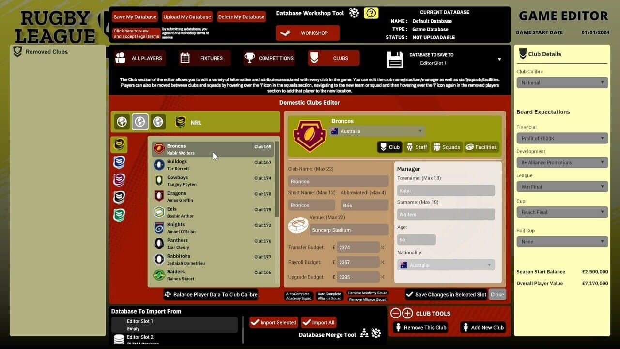 Rugby League Team Manager 4 thumbnail 13