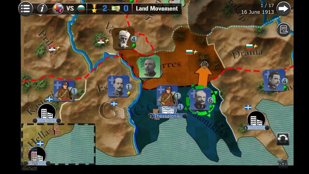 Wars Across the World: Bulgaria 1913 screenshot 1