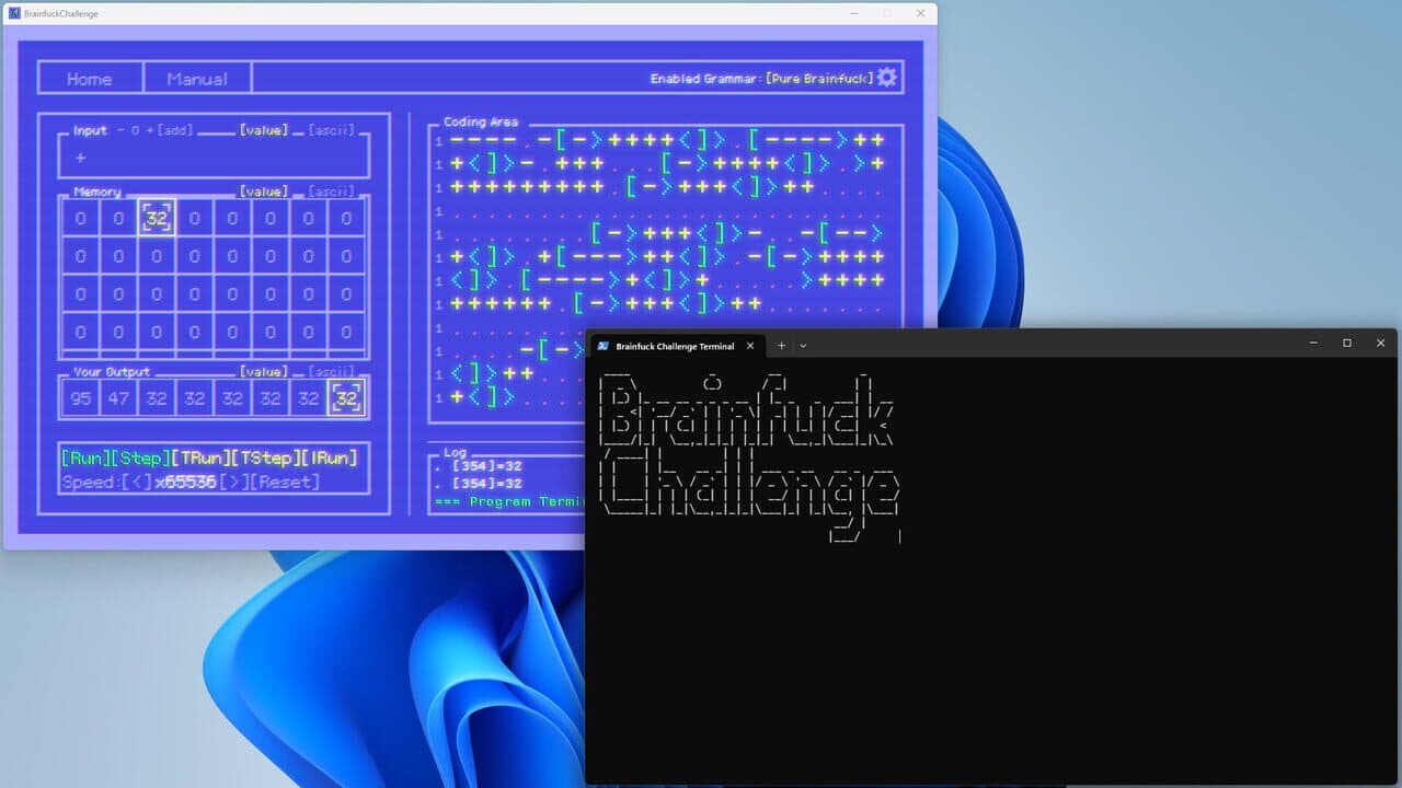 Brainfuck Challenge thumbnail 3