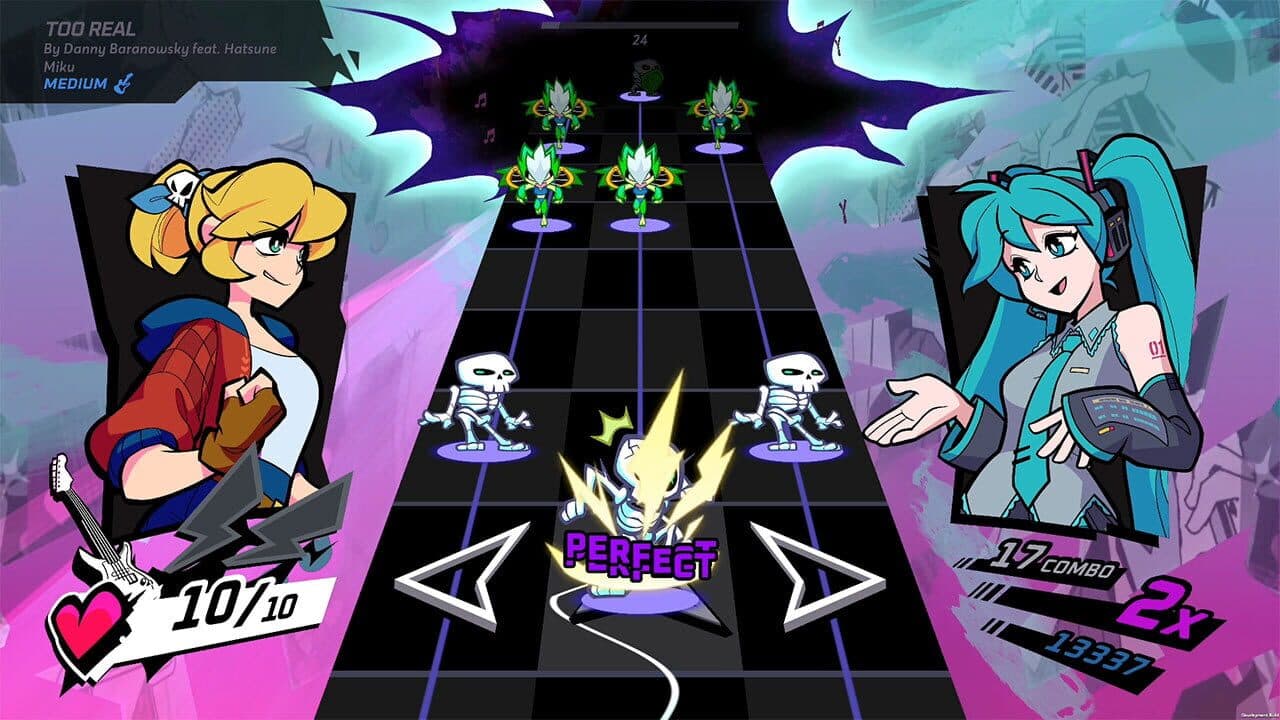 Rift of the NecroDancer: Hatsune Miku - "Too Real" thumbnail 3