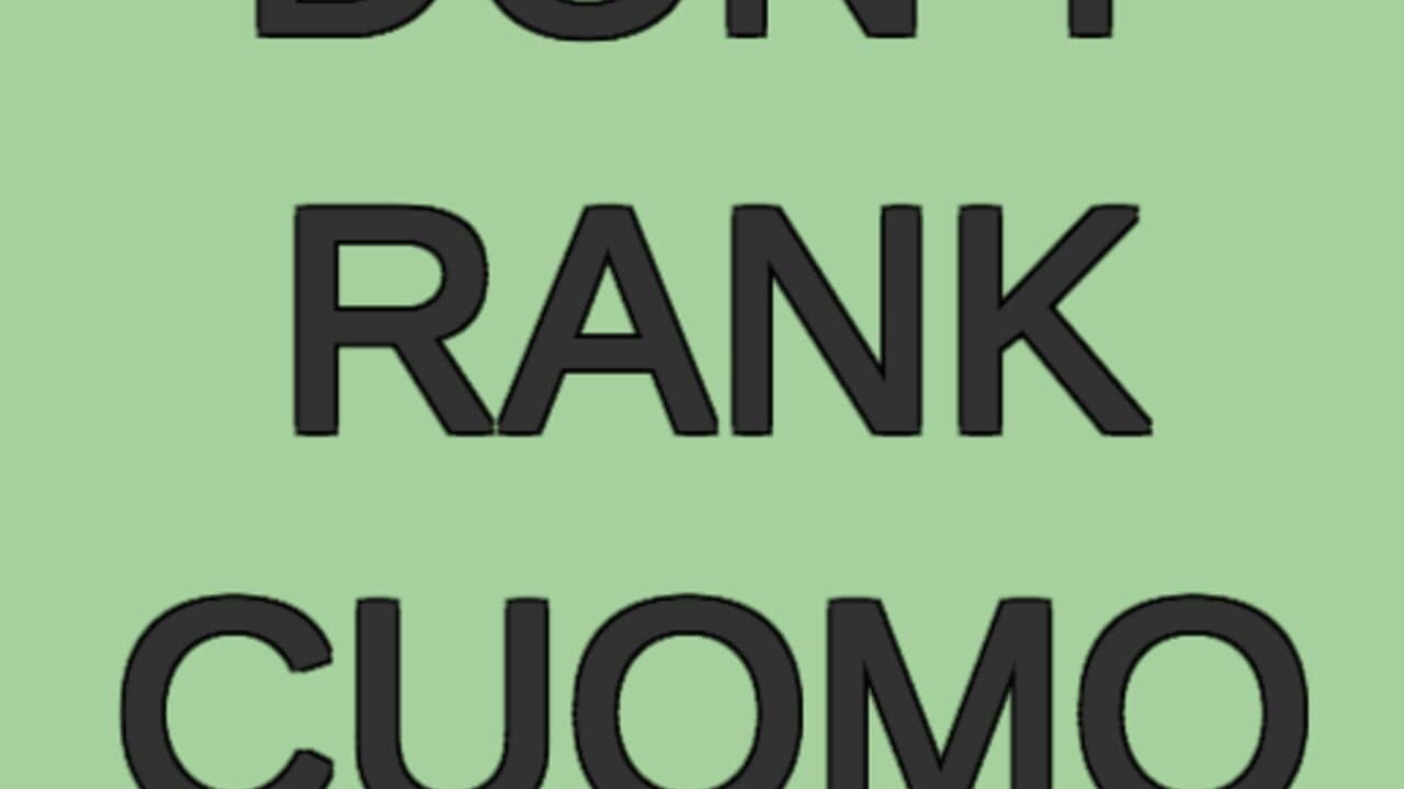 Don't Rank Cuomo thumbnail 2