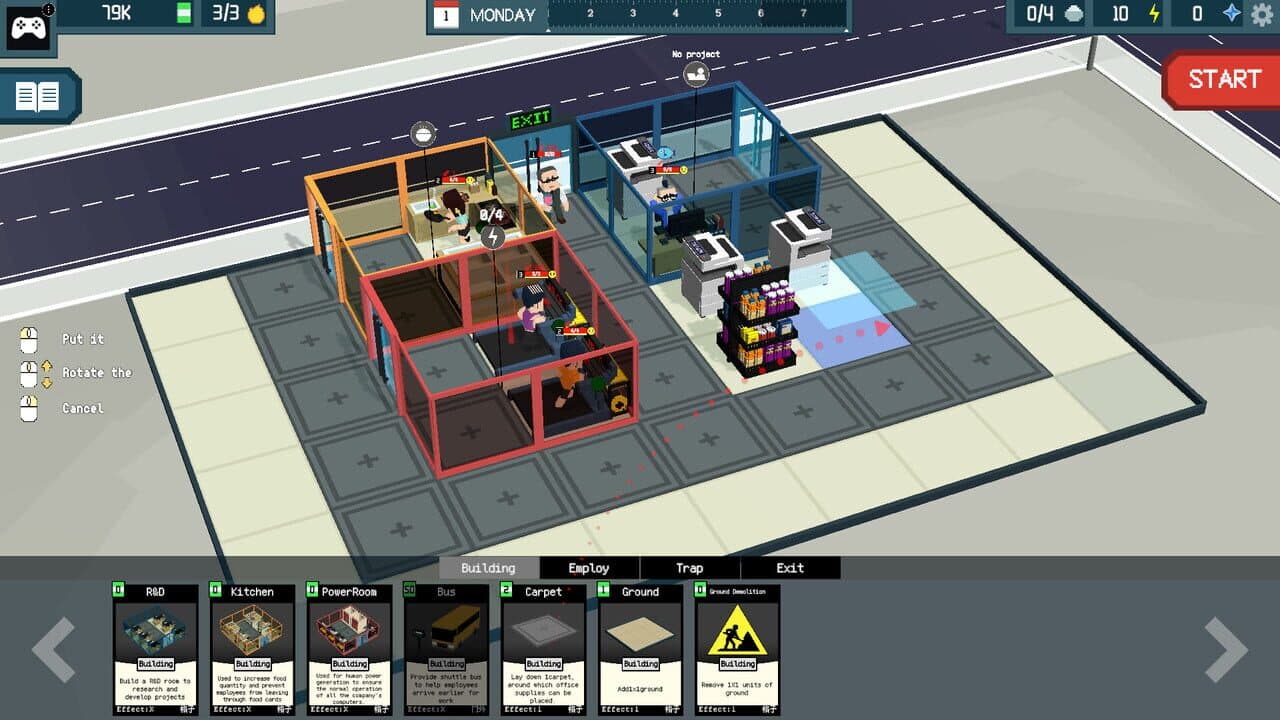 Overwork Empire screenshot 1
