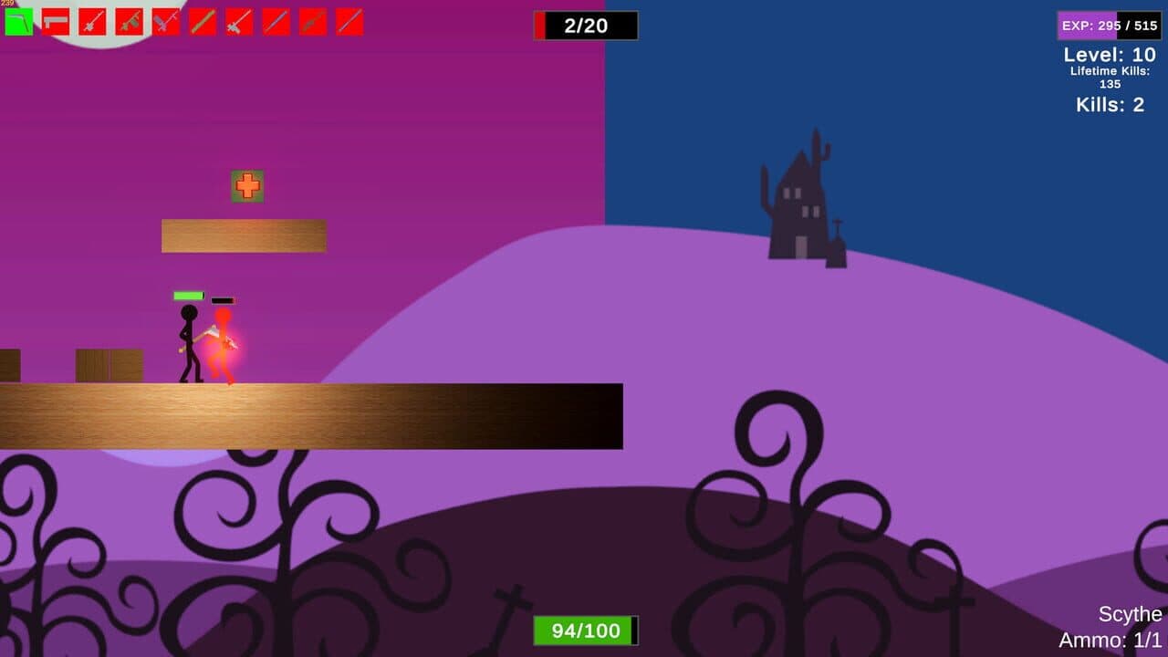 Stick Figure Combat: Scythe screenshot 1