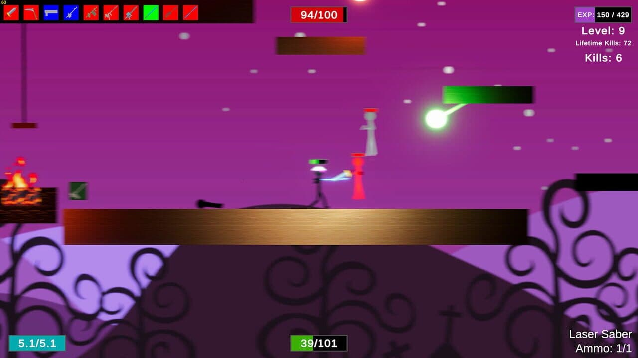 Stick Figure Combat: Laser Saber thumbnail 2
