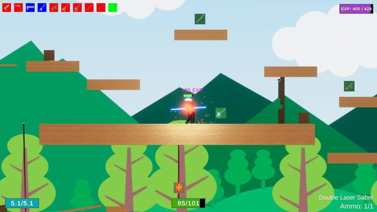 Stick Figure Combat: Double Laser Saber thumbnail 2