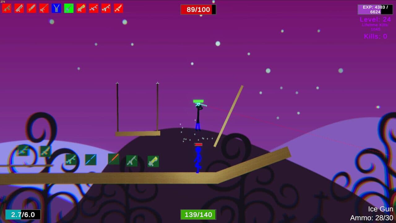 Stick Figure Combat: Legplates Large screenshot 1