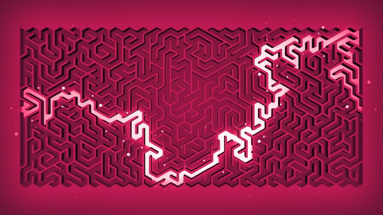 Maze: Path of Light screenshot 1