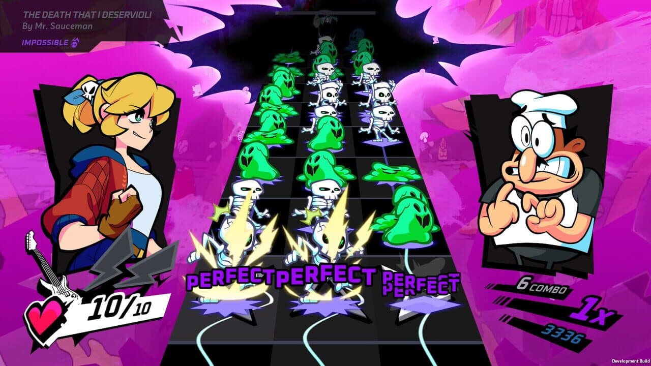 Rift of the NecroDancer: Pizza Tower - "The Death That I Deservioli" screenshot 1