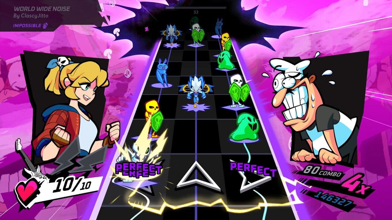 Rift of the NecroDancer: Pizza Tower - "World Wide Noise" thumbnail 4