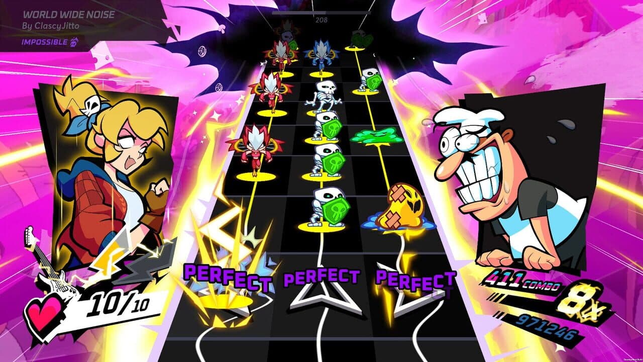 Rift of the NecroDancer: Pizza Tower - "World Wide Noise" thumbnail 5