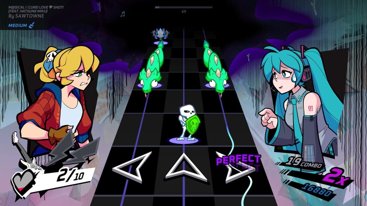 Rift of the NecroDancer: Hatsune Miku - "M@gical Cure! Love Shot!" thumbnail 2