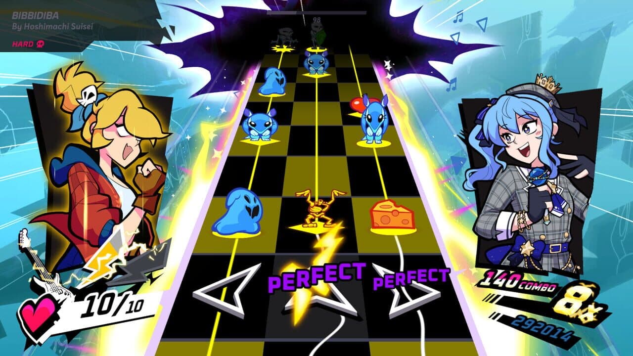 Rift of the NecroDancer: hololive - "Bibbidiba" screenshot 1