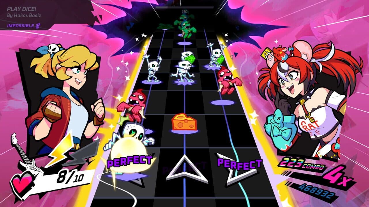 Rift of the NecroDancer: hololive - "Play Dice!" screenshot 1
