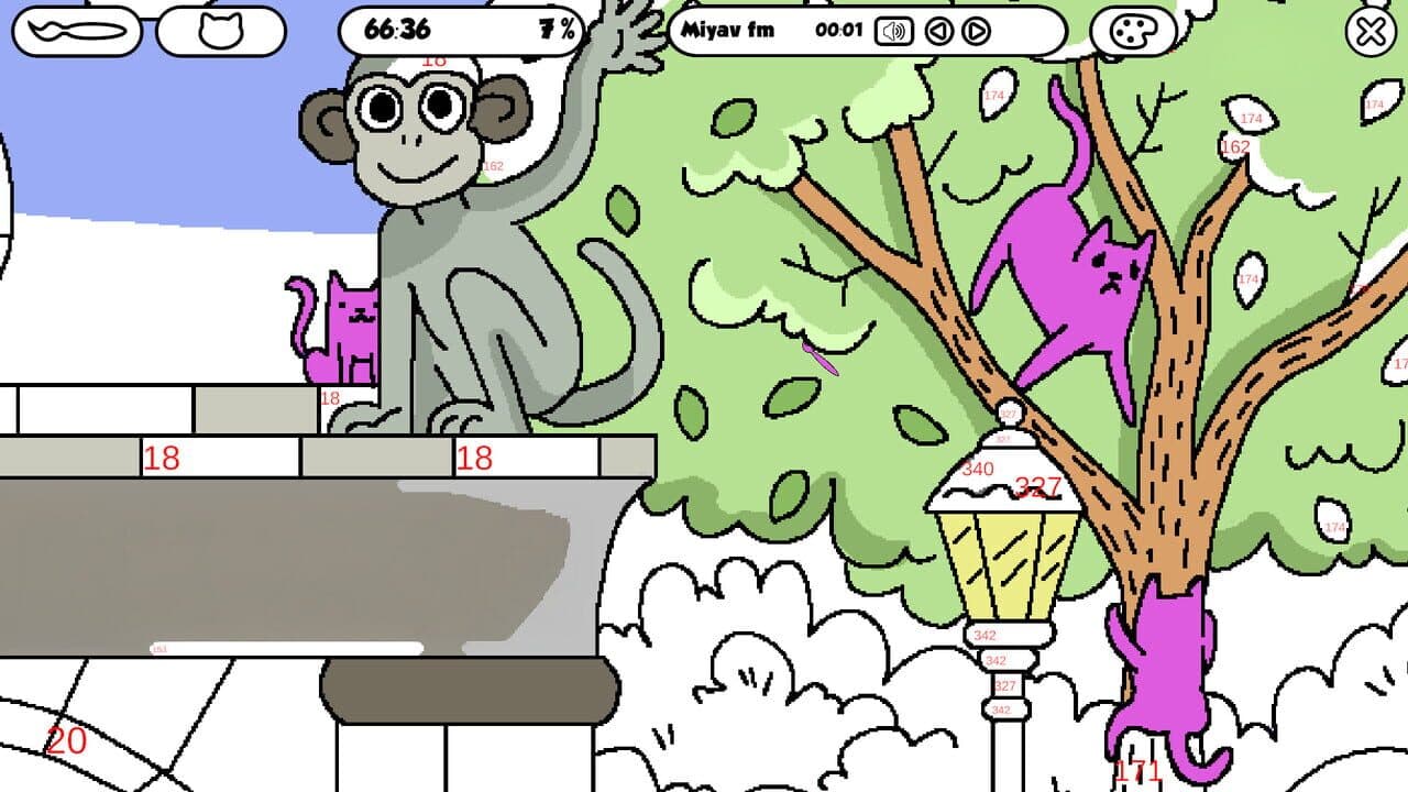 100 Cats Lost in Canada Find & Color thumbnail 4