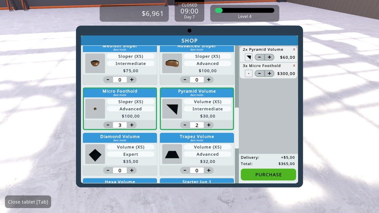 Climbing Gym Simulator screenshot 1