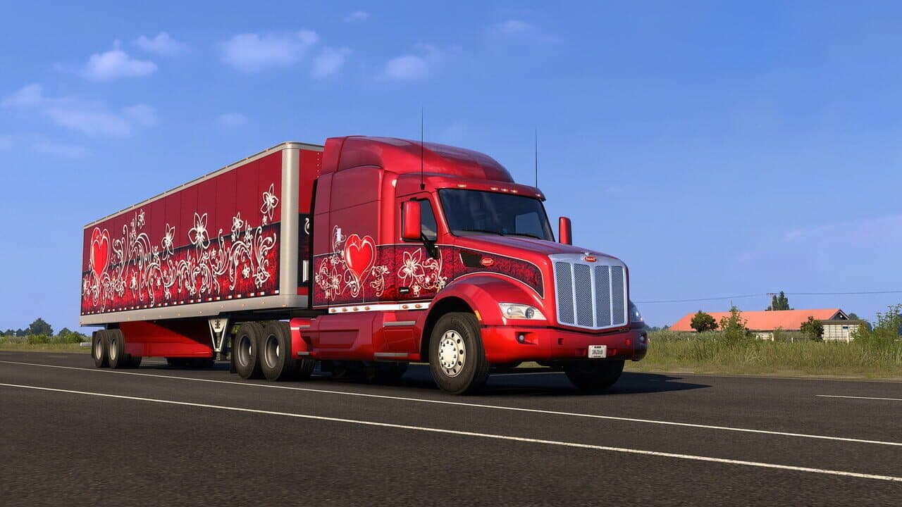 American Truck Simulator: Valentine's Paint Jobs Pack screenshot 1