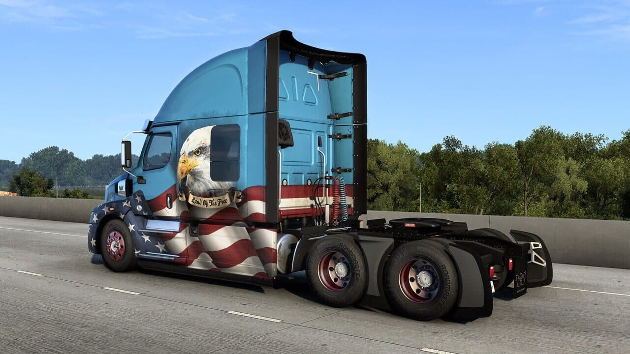 American Truck Simulator: Wheel Tuning Pack screenshot 1