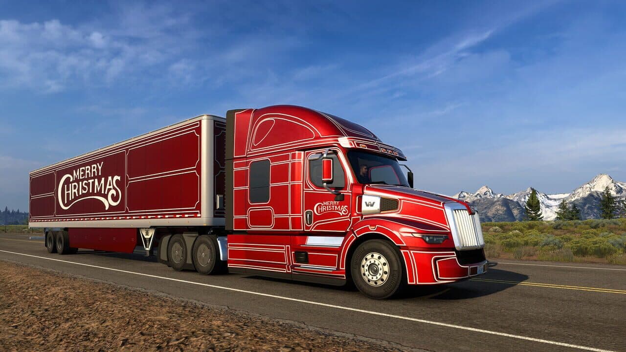 American Truck Simulator: Christmas Paint Jobs Pack screenshot 1