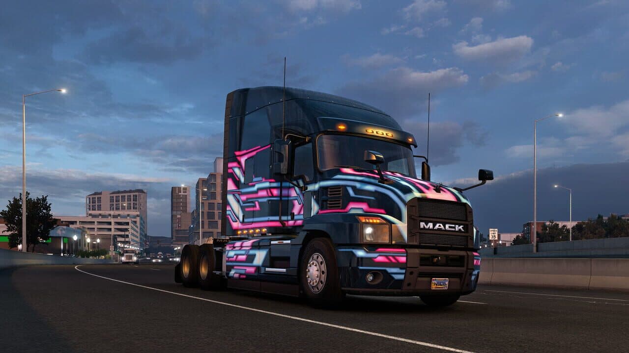 American Truck Simulator: Retrowave Paint Jobs Pack thumbnail 6