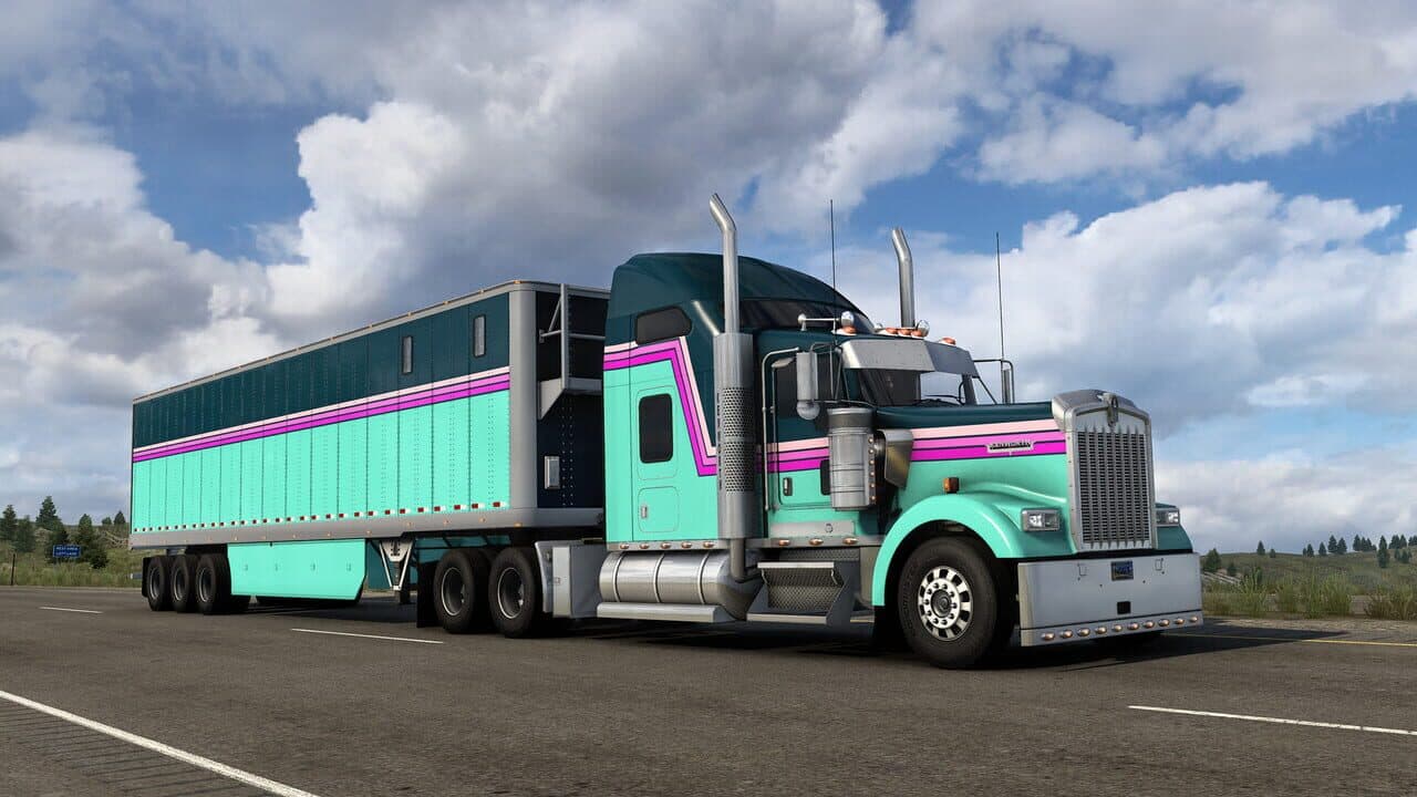 American Truck Simulator: Retrowave Paint Jobs Pack thumbnail 8