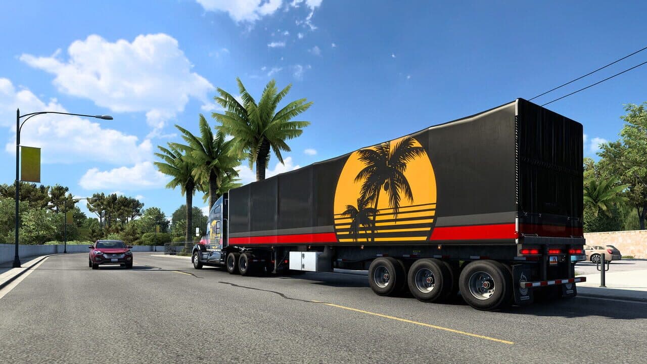 American Truck Simulator: Retrowave Paint Jobs Pack thumbnail 9