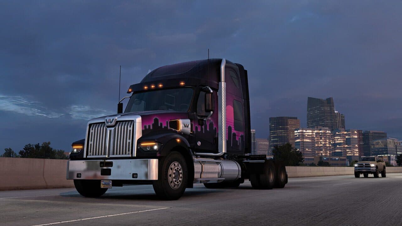 American Truck Simulator: Retrowave Paint Jobs Pack screenshot 1