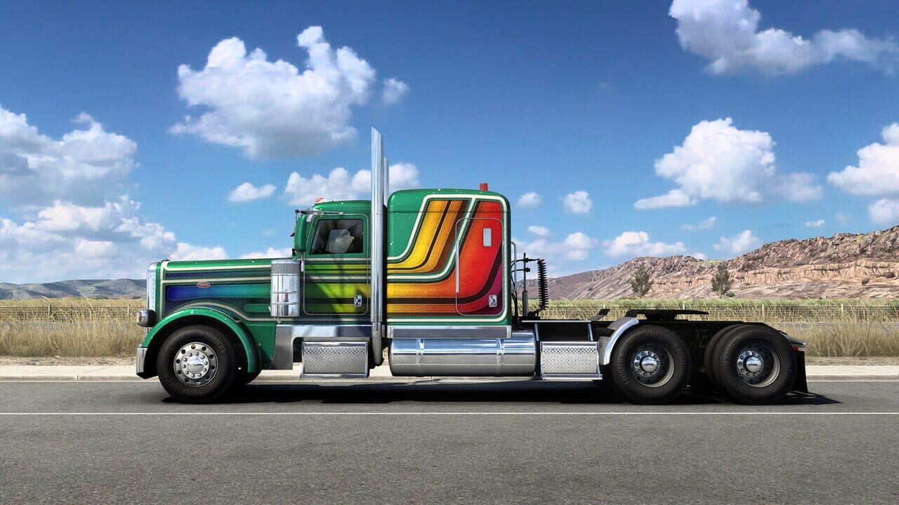 American Truck Simulator: Retrowave Paint Jobs Pack thumbnail 2