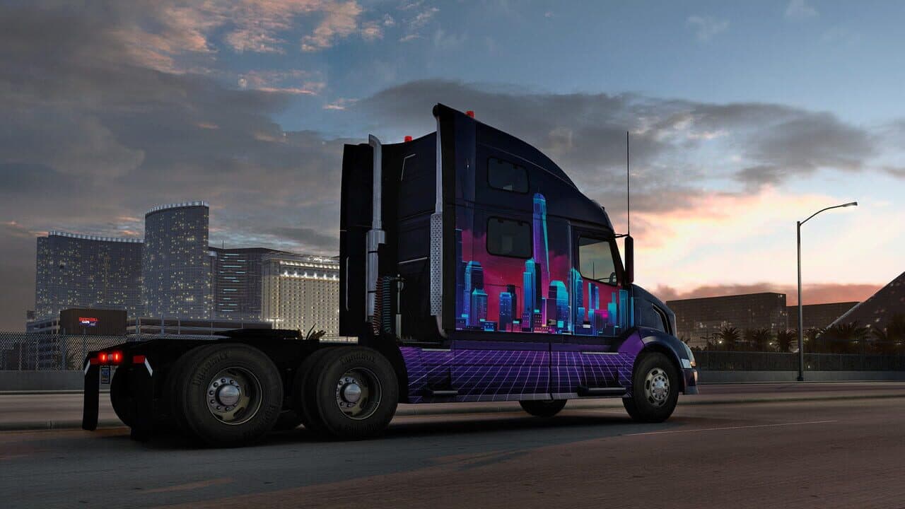 American Truck Simulator: Retrowave Paint Jobs Pack thumbnail 4