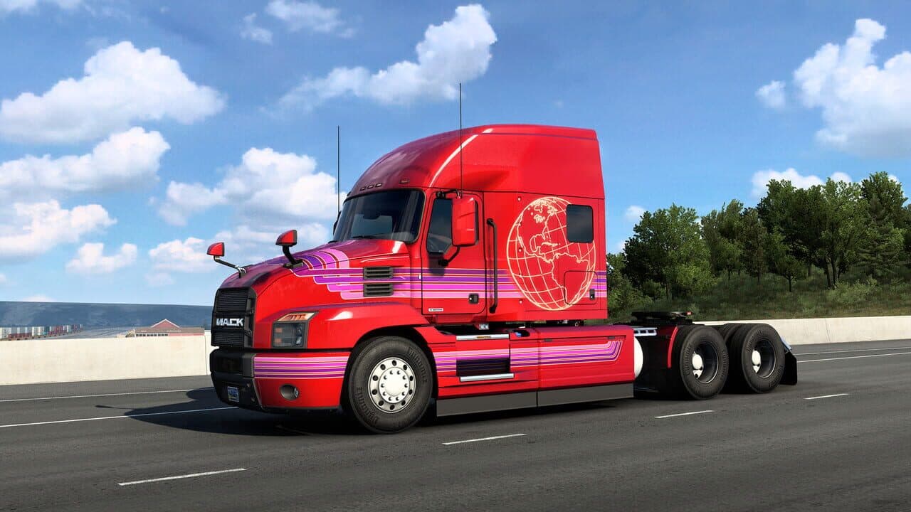 American Truck Simulator: Retrowave Paint Jobs Pack thumbnail 16