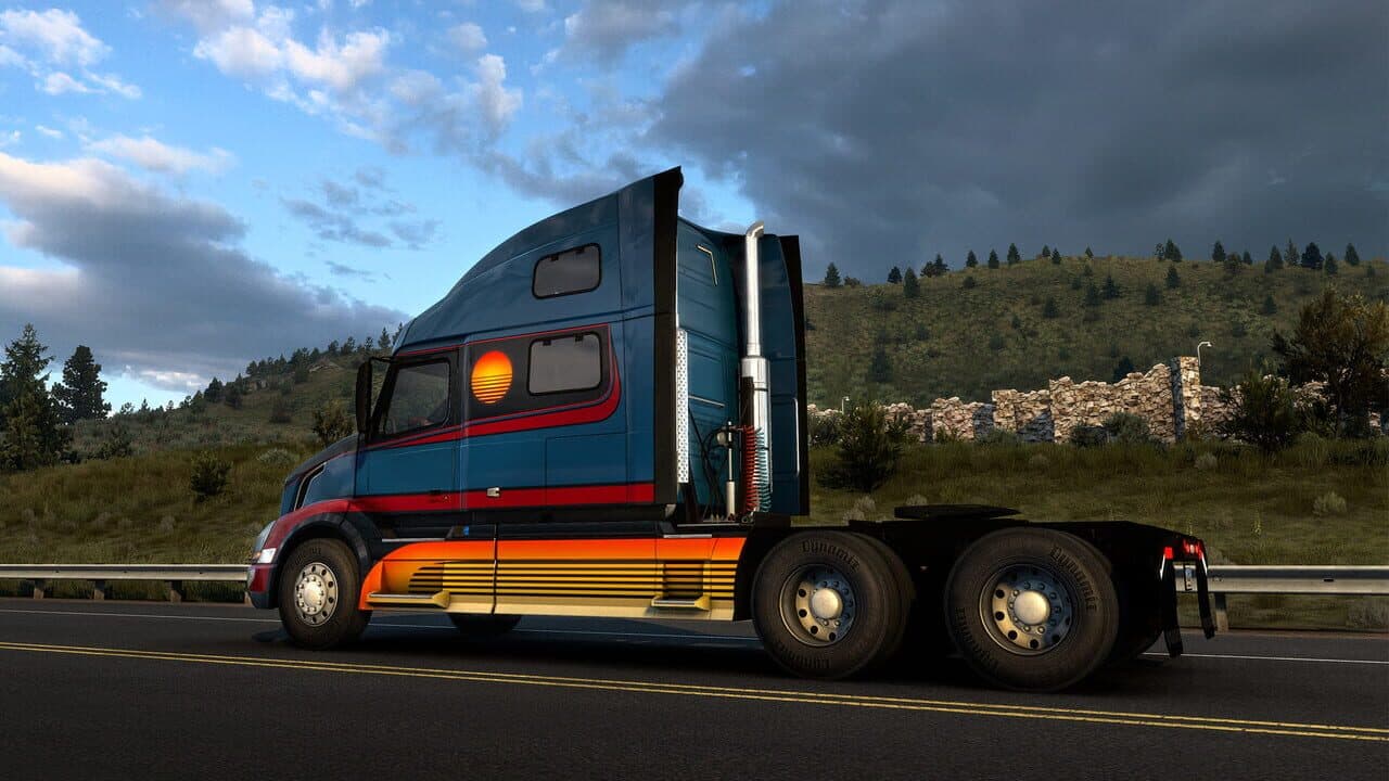 American Truck Simulator: Retrowave Paint Jobs Pack thumbnail 18