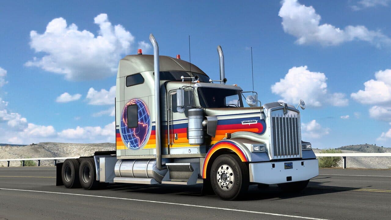 American Truck Simulator: Retrowave Paint Jobs Pack thumbnail 13
