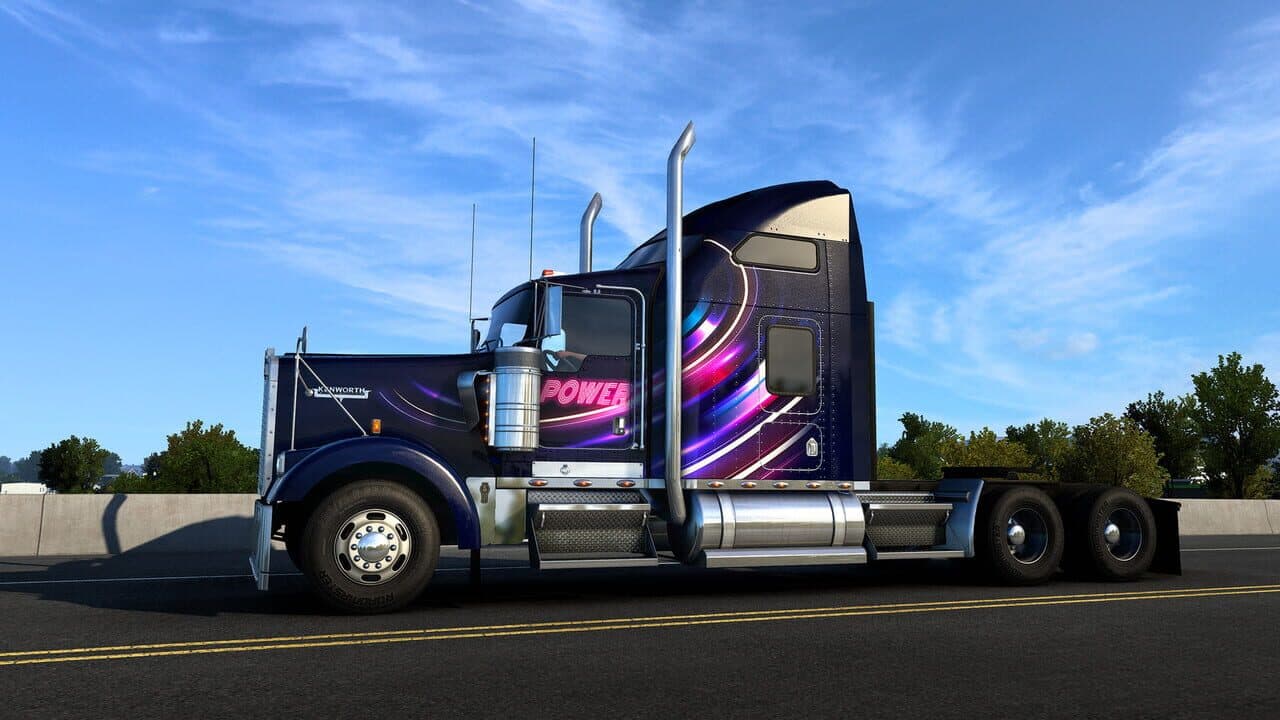 American Truck Simulator: Retrowave Paint Jobs Pack thumbnail 14
