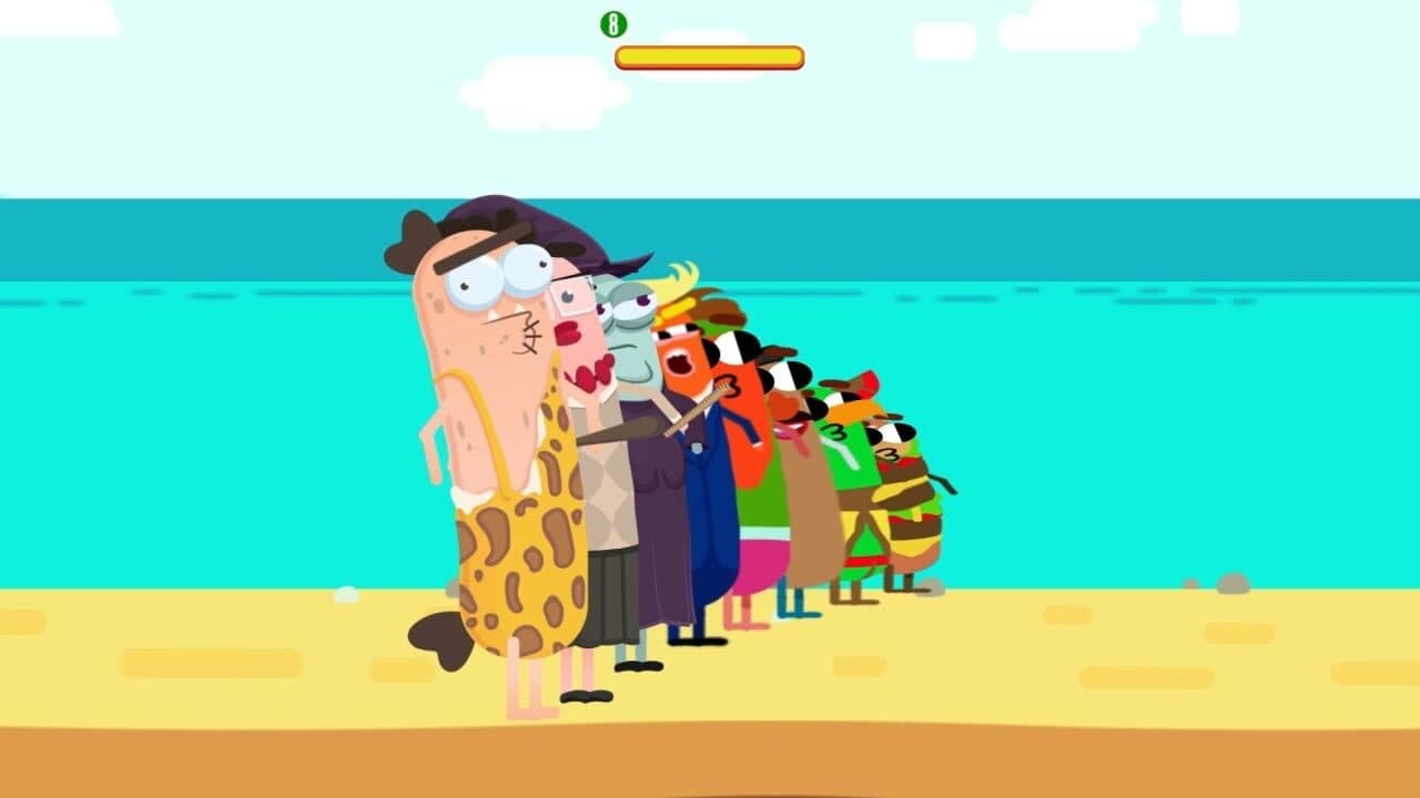 Run Sausage Run!: Old, Ancient and Fossil screenshot 1