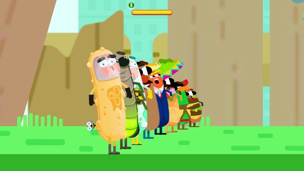 Run Sausage Run!: Honey, Light and Poison screenshot 1