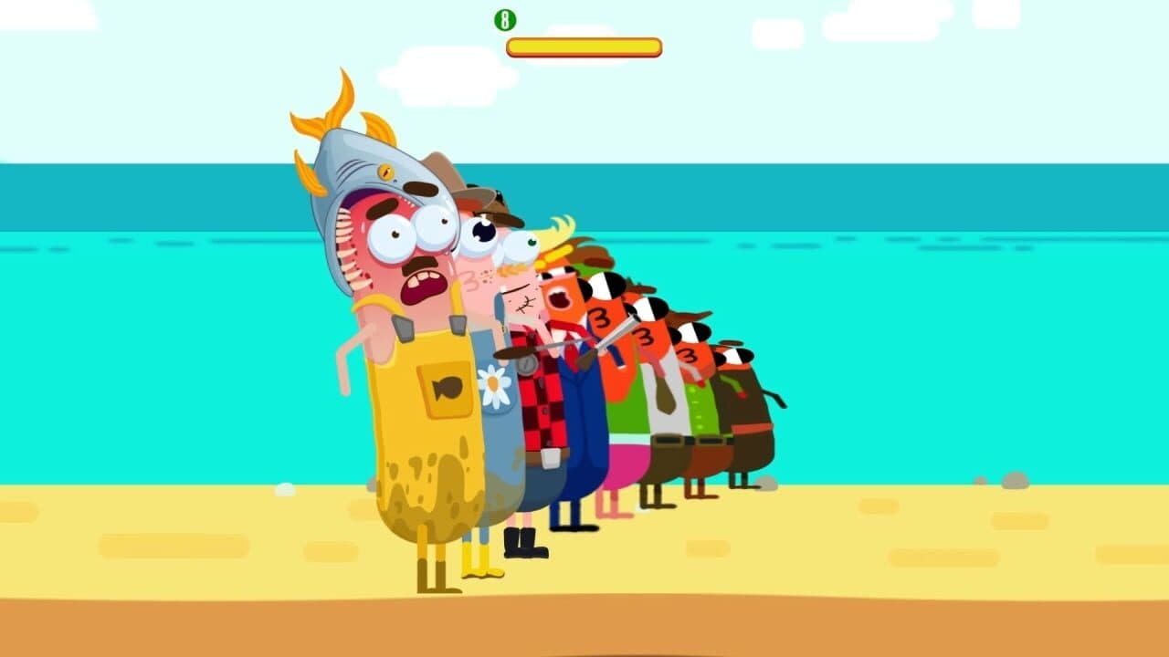 Run Sausage Run!: Fish, Plant and Hunt screenshot 1