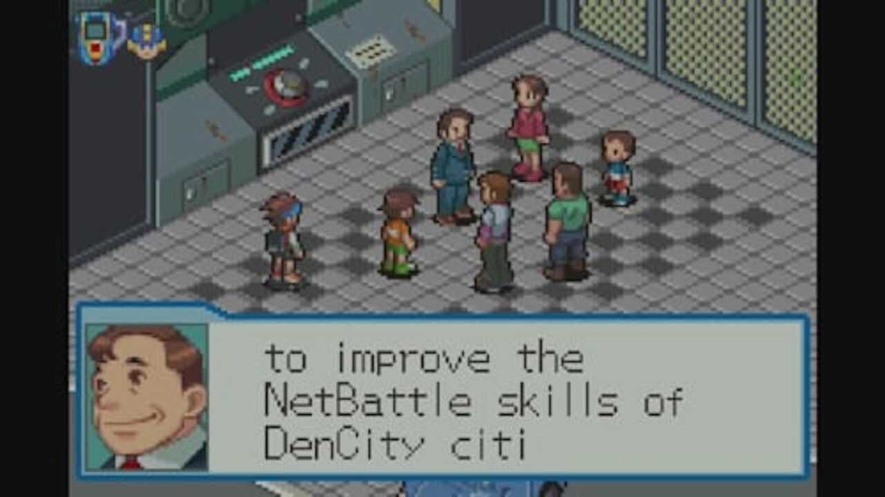 Mega Man Battle Network 4: Red Sun screenshot 1