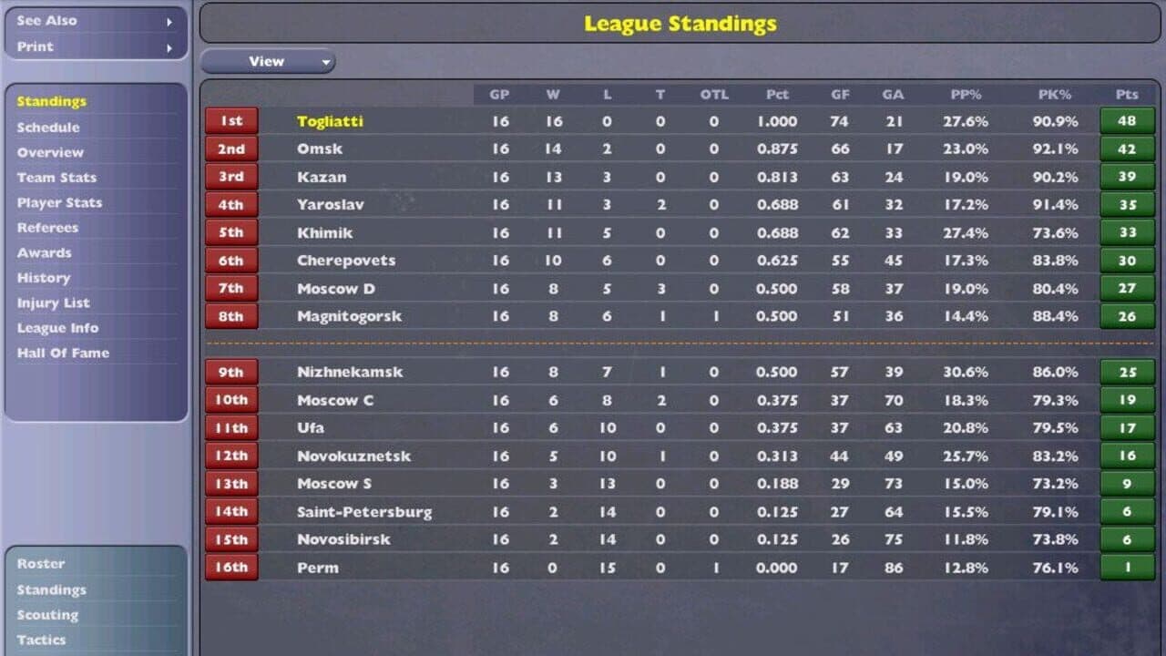 NHL Eastside Hockey Manager 2005 thumbnail 3