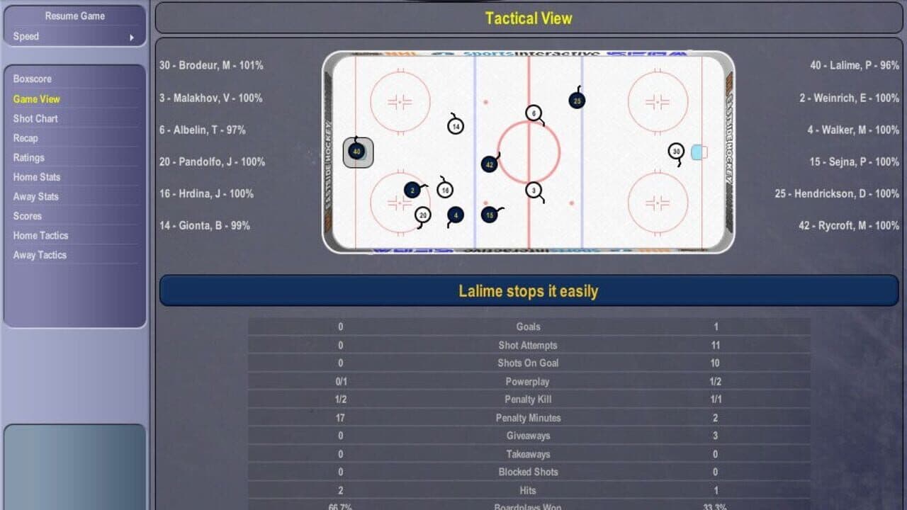 NHL Eastside Hockey Manager 2005 thumbnail 5