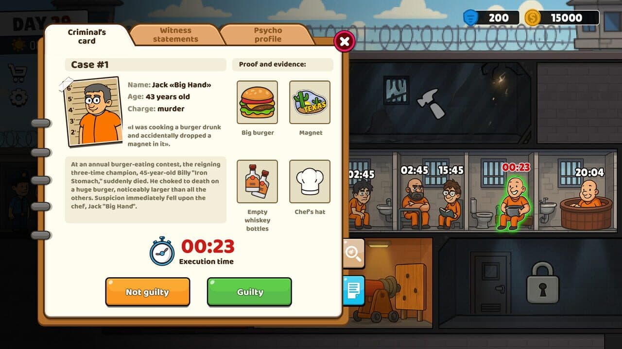 Not Guilty! screenshot 1