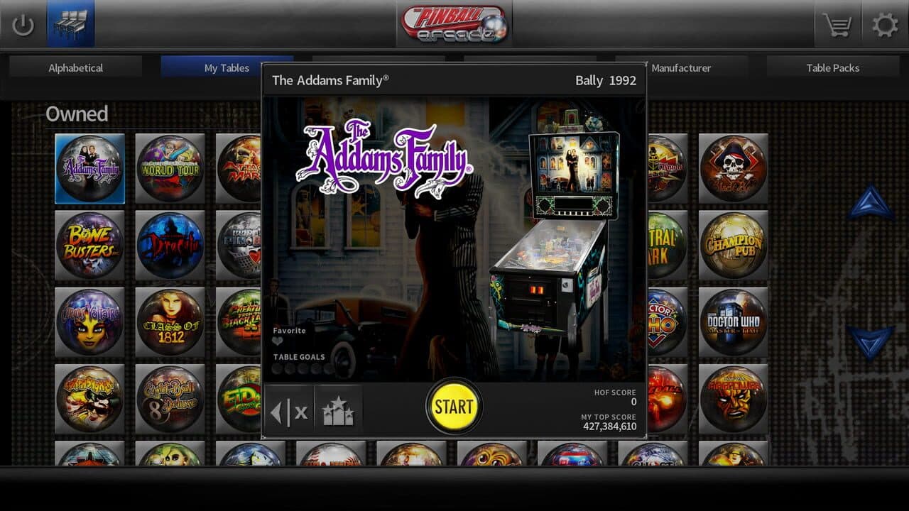 Pinball Arcade: The Addams Family screenshot 1