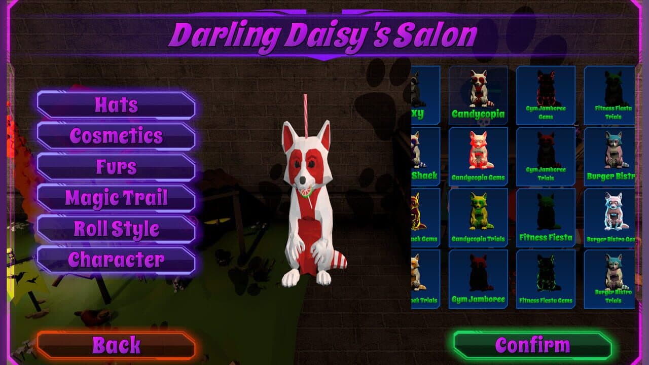 Roxy Raccoon's Pinball Panic: Candycopia screenshot 1