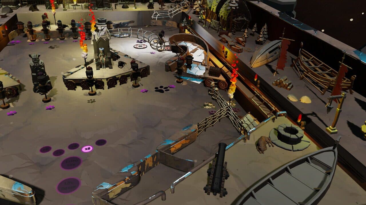 Roxy Raccoon's Pinball Panic: Viking Ventures screenshot 1