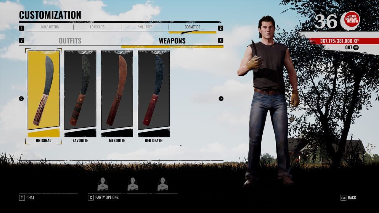 The Texas Chain Saw Massacre: Weapon Skin Variants thumbnail 4