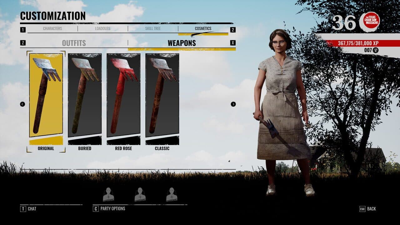 The Texas Chain Saw Massacre: Weapon Skin Variants thumbnail 2