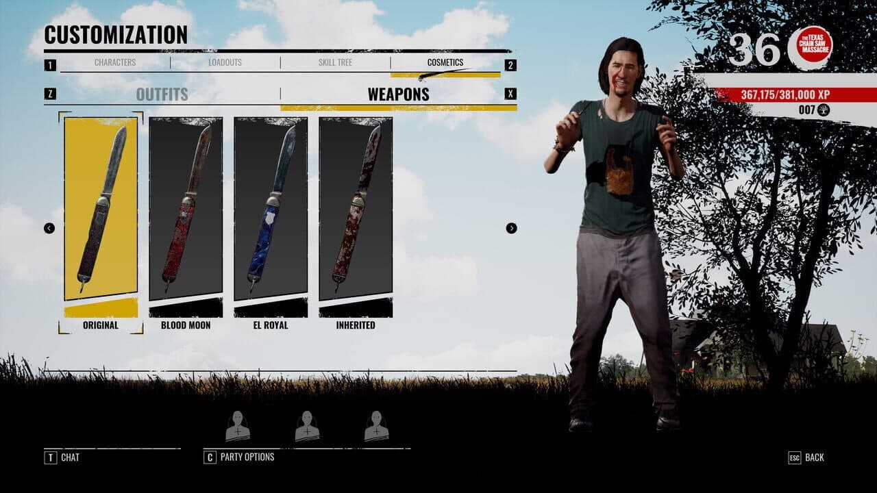 The Texas Chain Saw Massacre: Weapon Skin Variants thumbnail 3