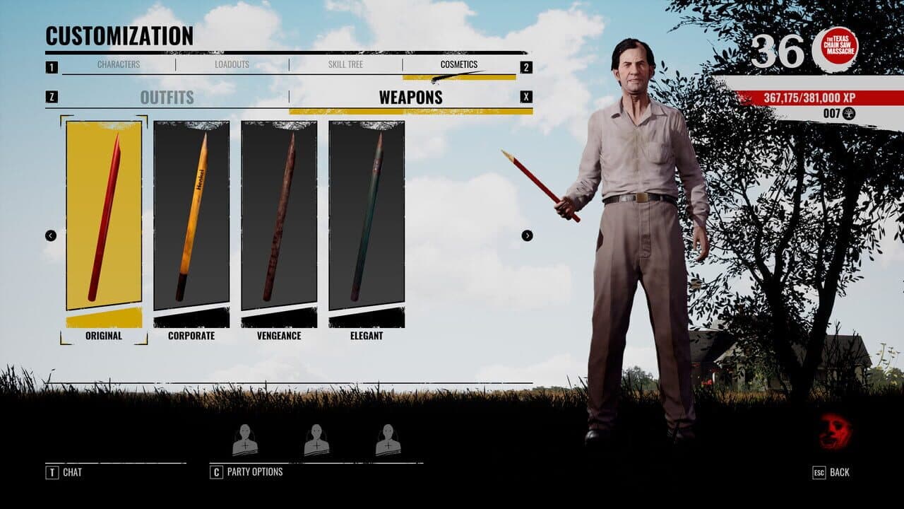 The Texas Chain Saw Massacre: Weapon Skin Variants thumbnail 5