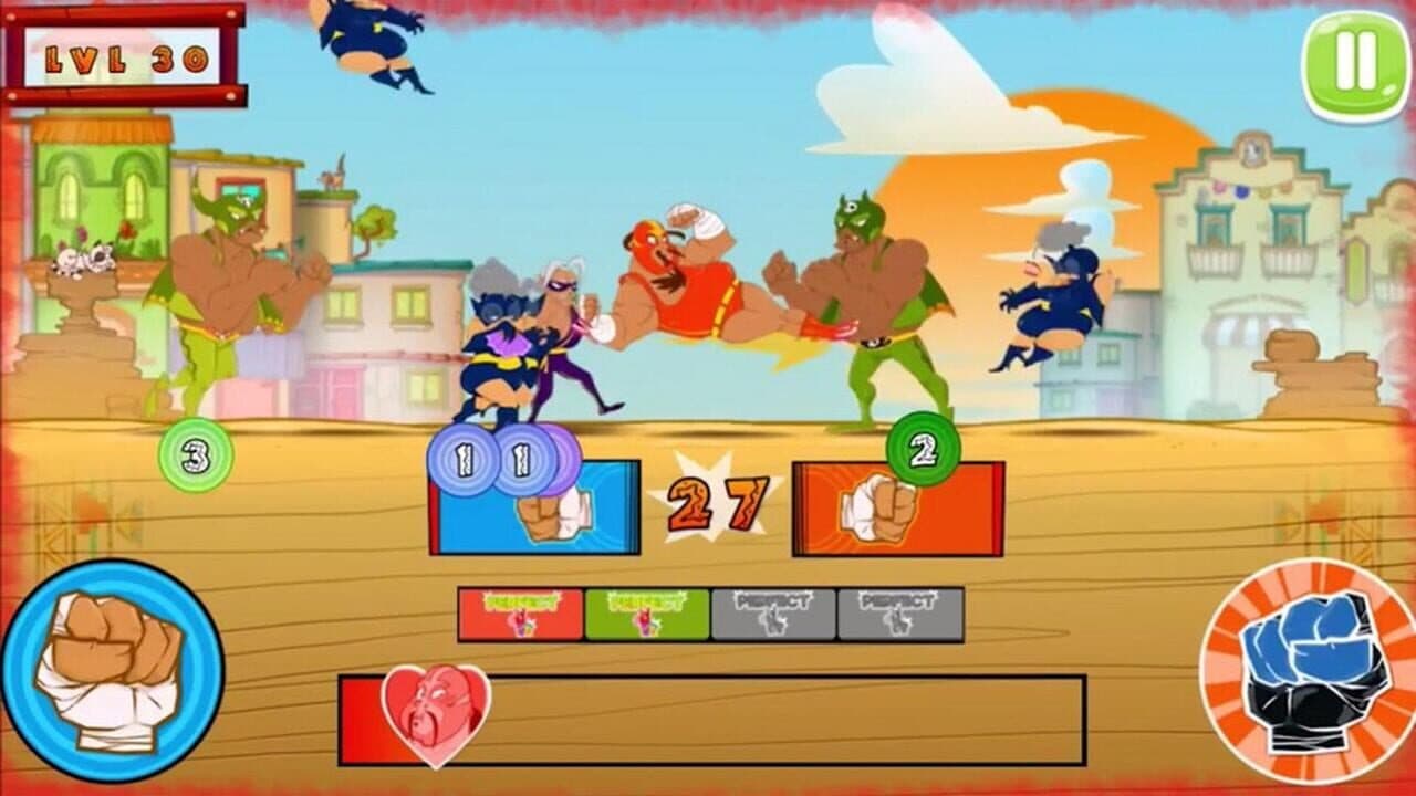 Super Wrestlers: Slap's Fury screenshot 1