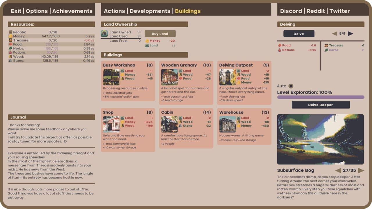 You Found a Hole in the Ground screenshot 1