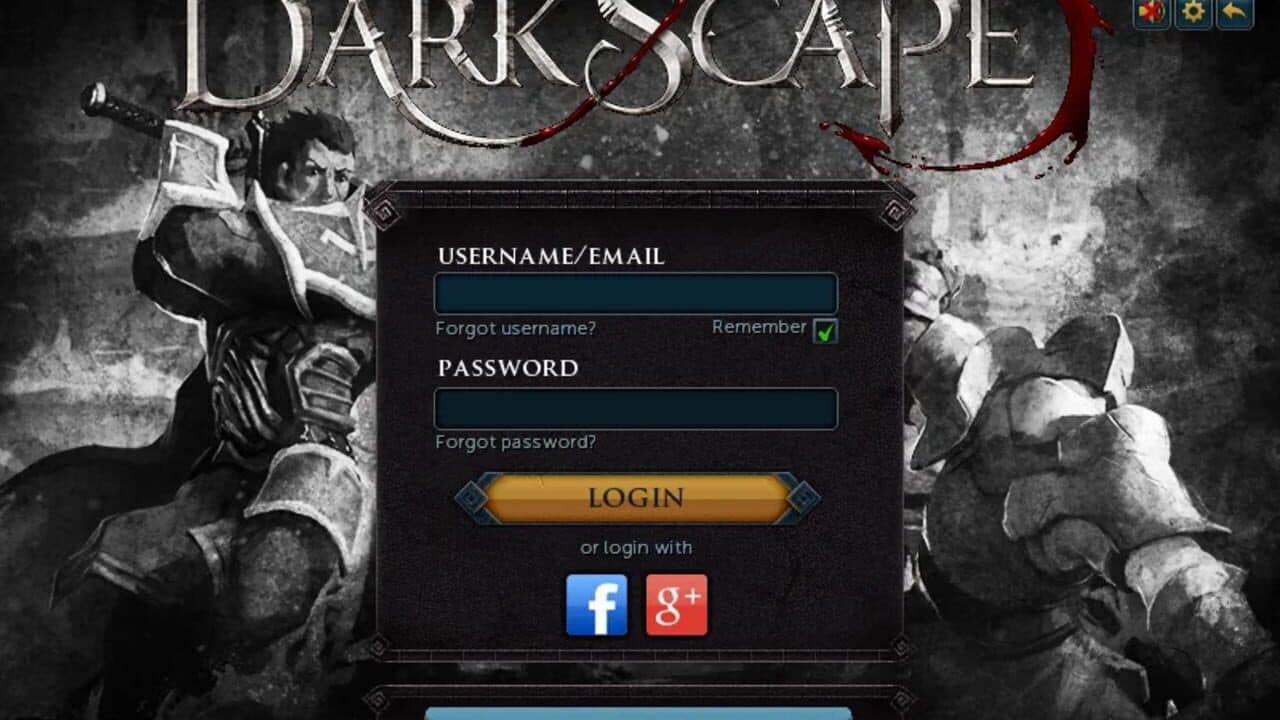 DarkScape screenshot 1