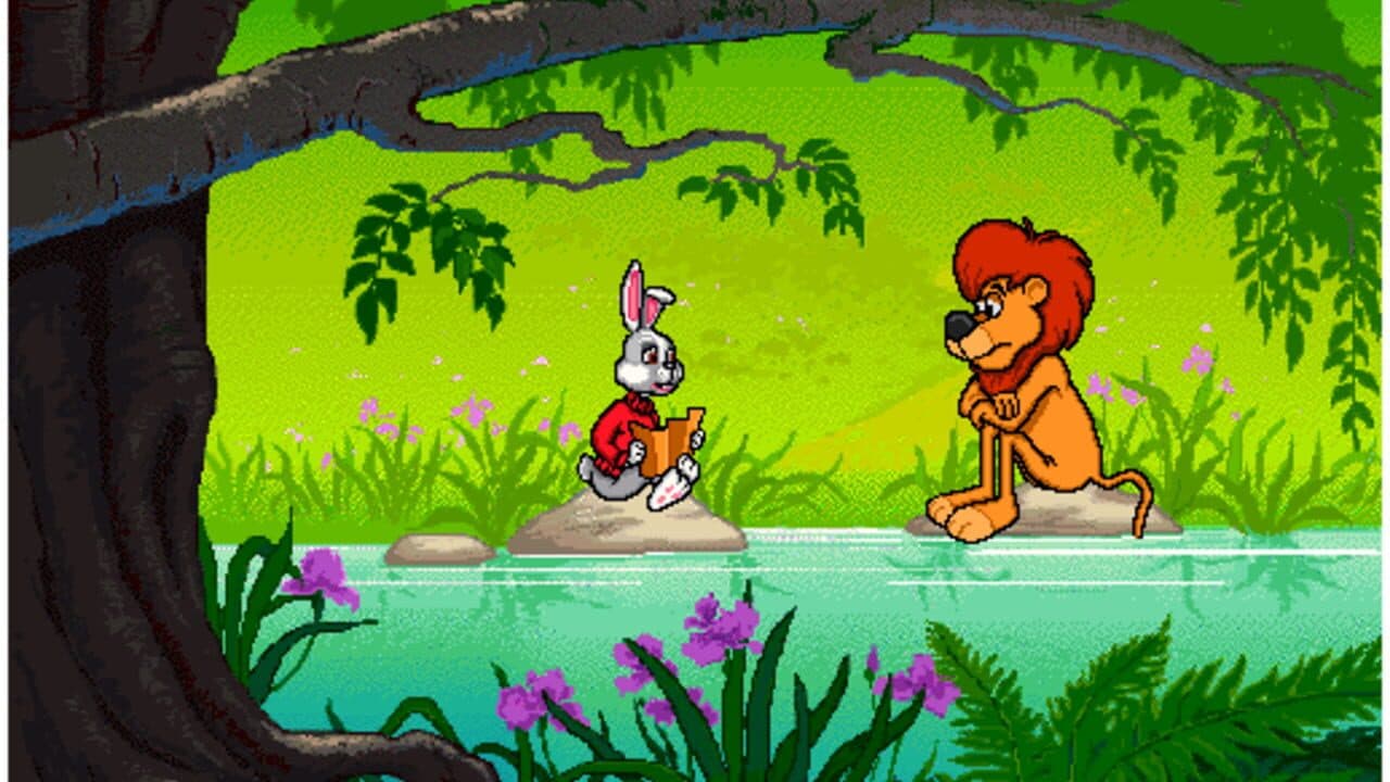 Reader Rabbit's Interactive Reading Journey screenshot 1